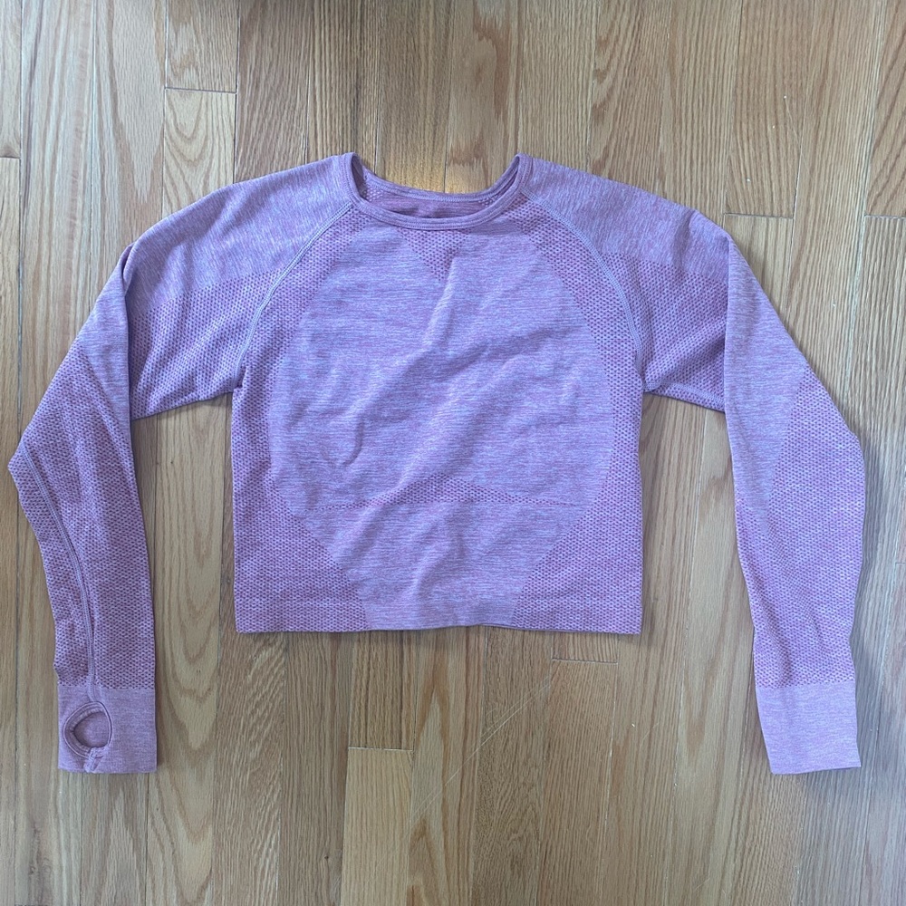 NVGTN Crop Long Sleeve Top